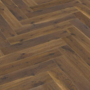 Fusion Herringbone 12mm Coffee Oak